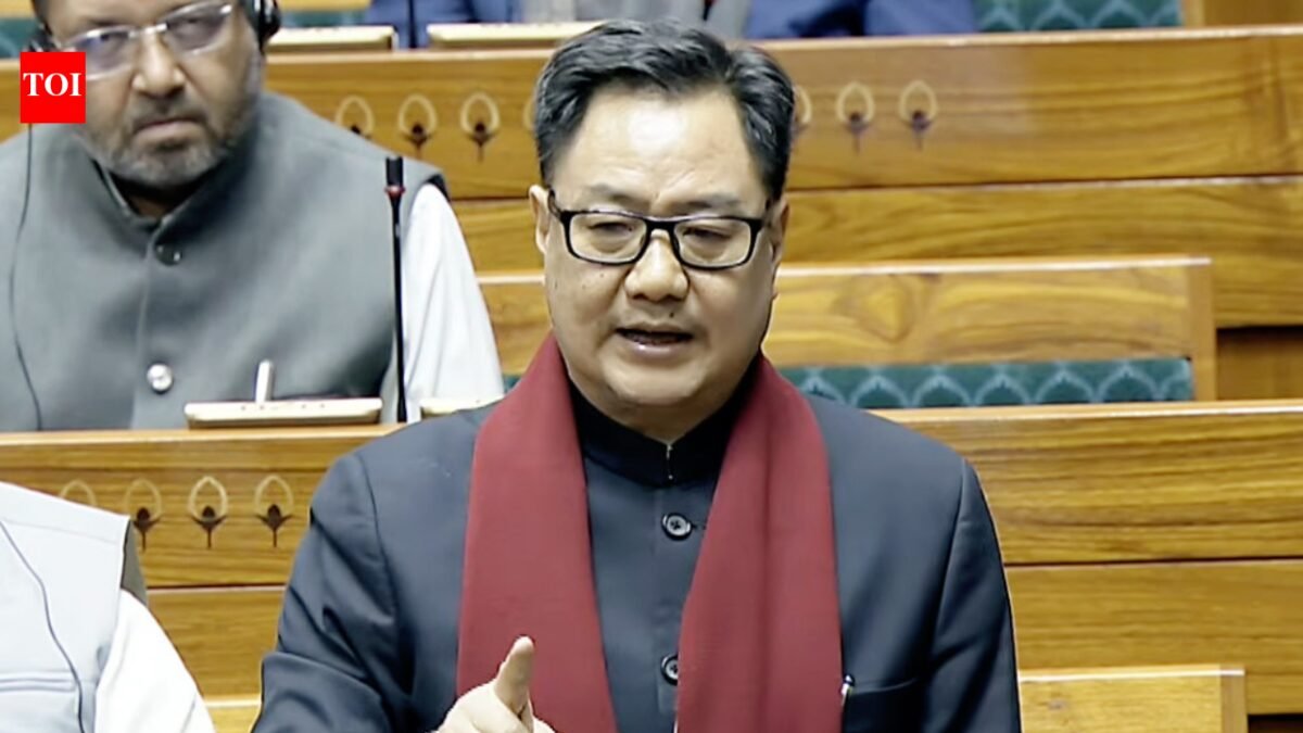 '20-25 MPs entered Lok Sabha Speaker's chamber and abused him': Big allegation against Kiren Rijiju | News India