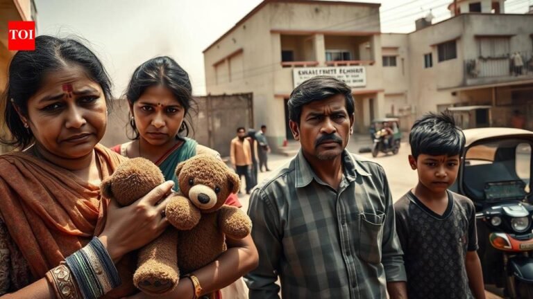 4-year-old kid locked in school overnight | India News