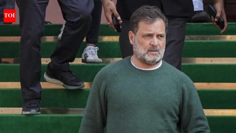 ‘Afraid of truth, seeking refuge in lies’: Rahul Gandhi reacts to PM Modi’s RS speech | India News