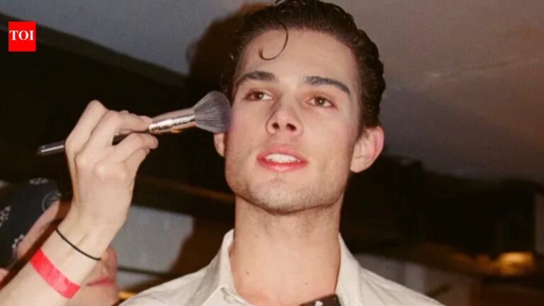 After dismissed Arizona arrest and beauty-maximizing controversy, Collarbone makes New York fashion show debut at Elena Velez show