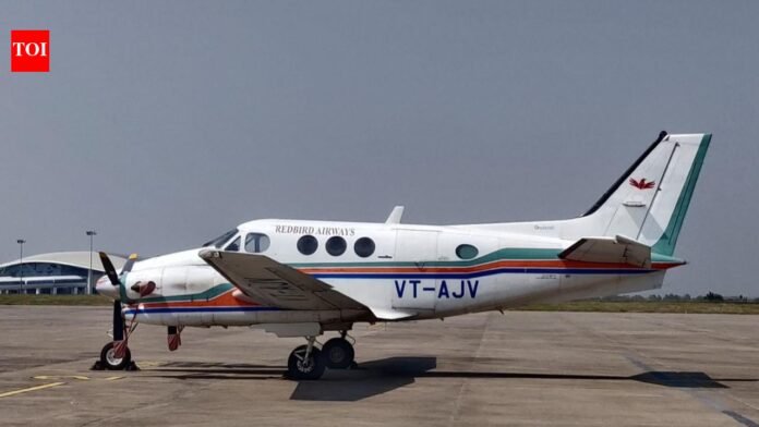 Air-ambulance-carrying-7-people-crashes-in-Jharkhand-shortly-after.jpg Air ambulance carrying 7 people crashes in Jharkhand shortly after flying to Delhi India News