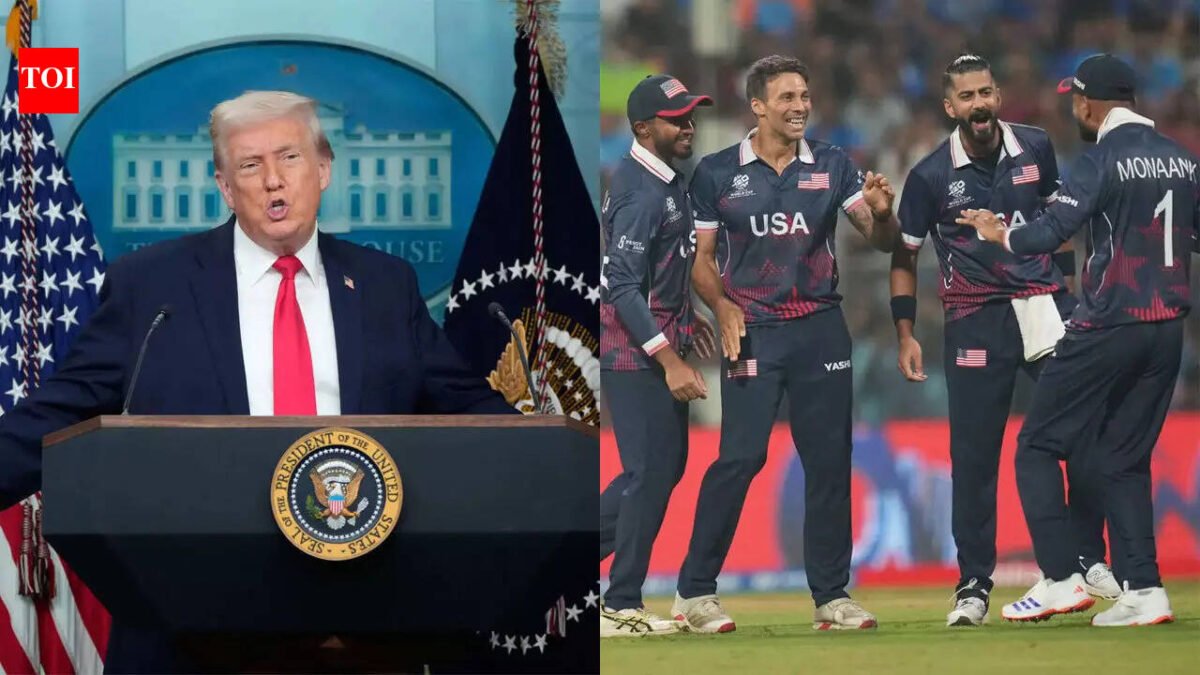 'America is rooting for you!': Donald Trump shouts for Team USA at T20 World Cup | Cricket News