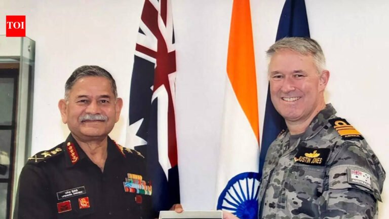 Army Chief maps out ways to expand defense cooperation during Australia visit India News
