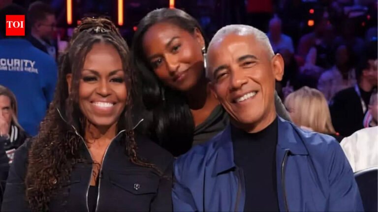 Barack Obama’s Daughter Sasha Steals the Show at the 2026 NBA All-Star Game: Courtside Glamor in Michelle’s Valentine’s Day Date Night Earrings