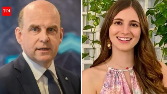British NATO envoy Angus Lapsley caused major controversy by bringing his intern girlfriend half his age to his official residence: 