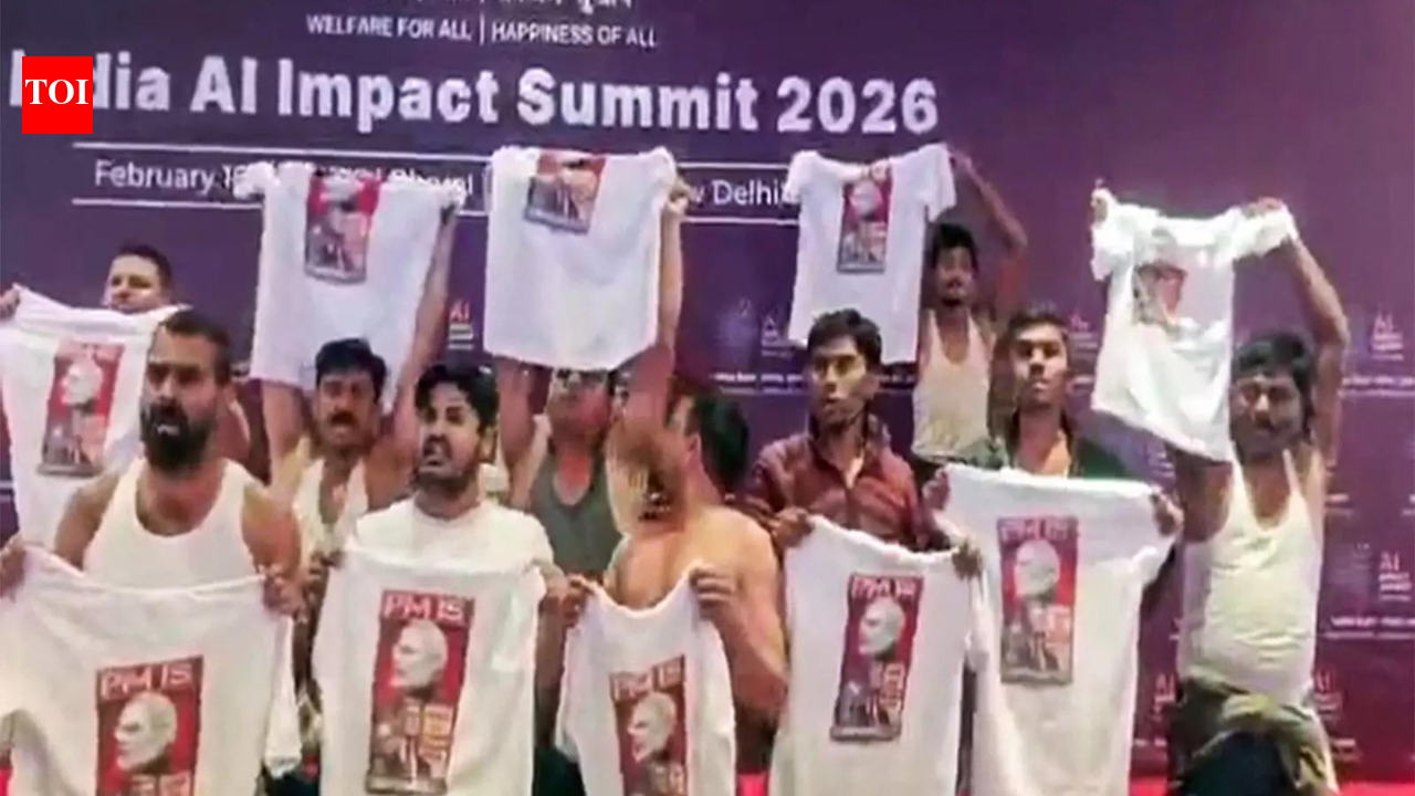 'Dangerous to image of republic': Delhi court slams Congress for 'topless' protest at AI summit | India News