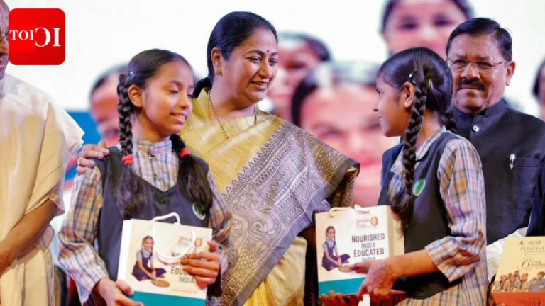 Delhi Chief Minister Rekha Gupta launches ‘morning nutrition program’ for school children