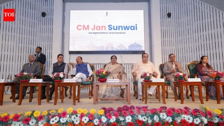 Delhi govt launches ‘CM Jansunwai Portal’ to address public concerns | India News