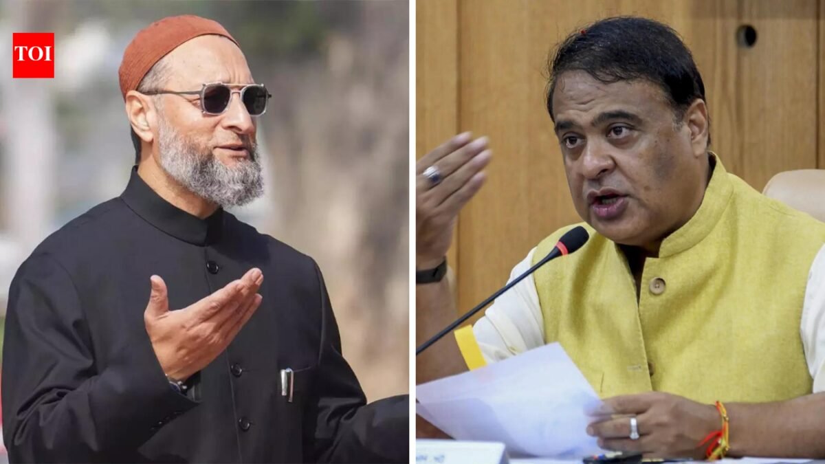 'Efforts to spread hatred against Muslims': Owaisi slams Assam chief minister for 'close-up' video India News