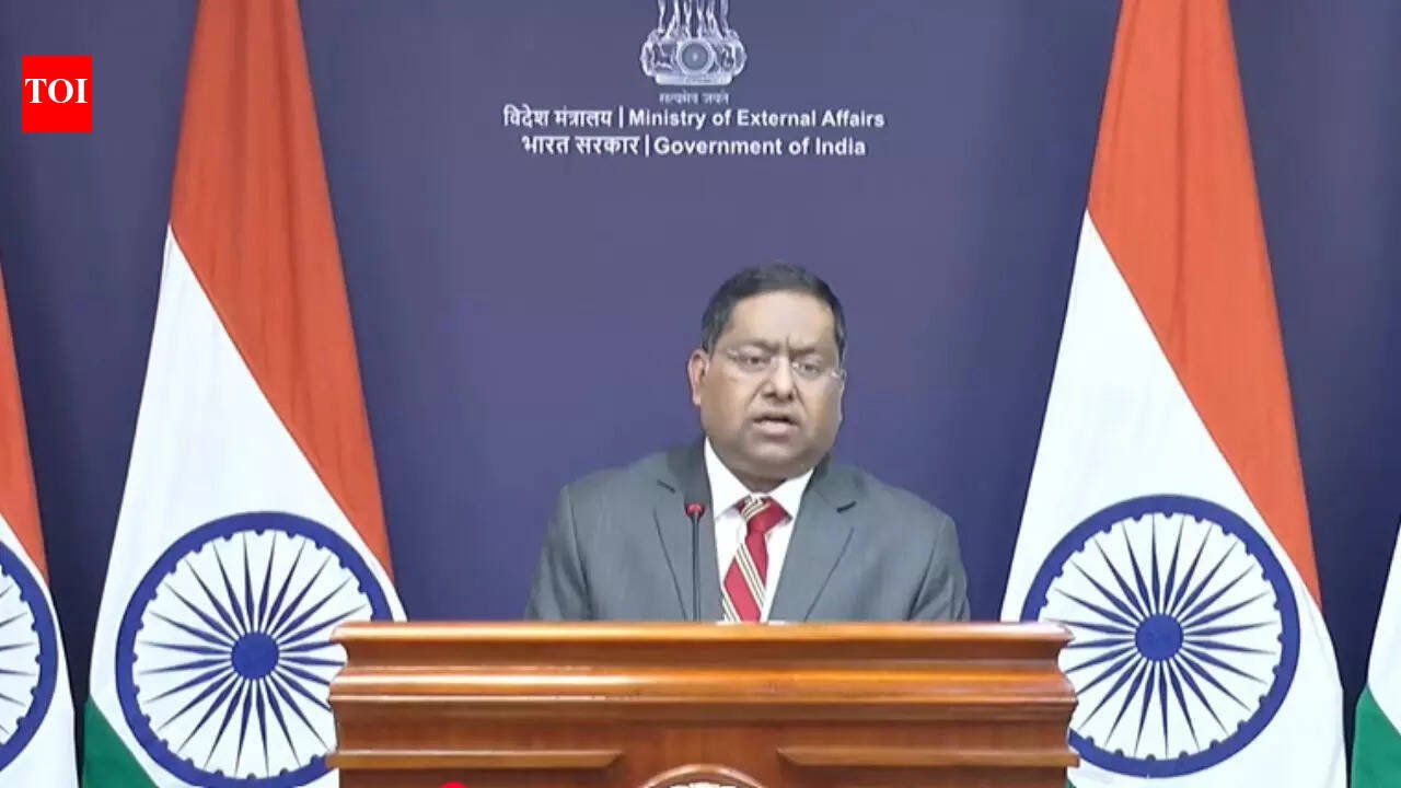 Energy-security-first-MEA-responds-to-Trumps-claims-on-Russian.jpg 'Energy security first': MEA responds to Trump's claims on Russian and Venezuelan oil; says decisions are guided by national interests India News