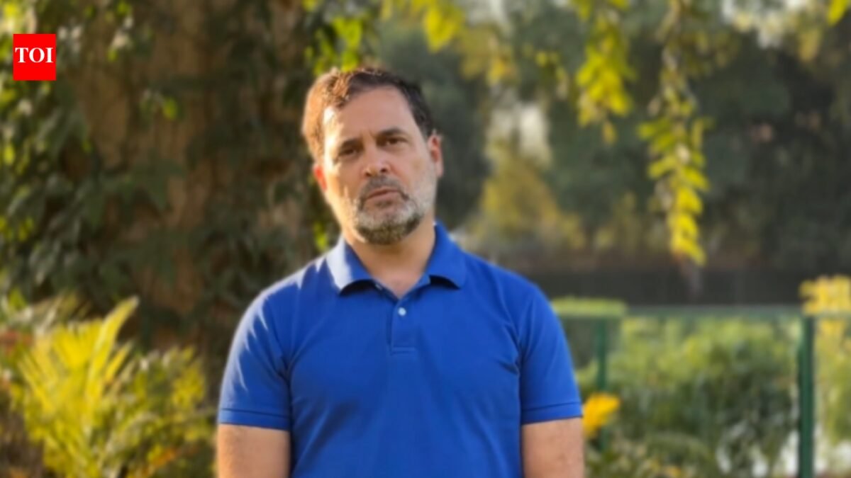 Epstein dossier: Rahul Gandhi attacks PM Modi, flags US trade deal, says 'let me tell you what a shame' | India News