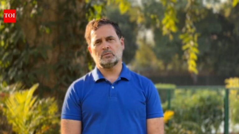Epstein dossier: Rahul Gandhi attacks PM Modi, flags US trade deal, says ‘let me tell you what a shame’ | India News