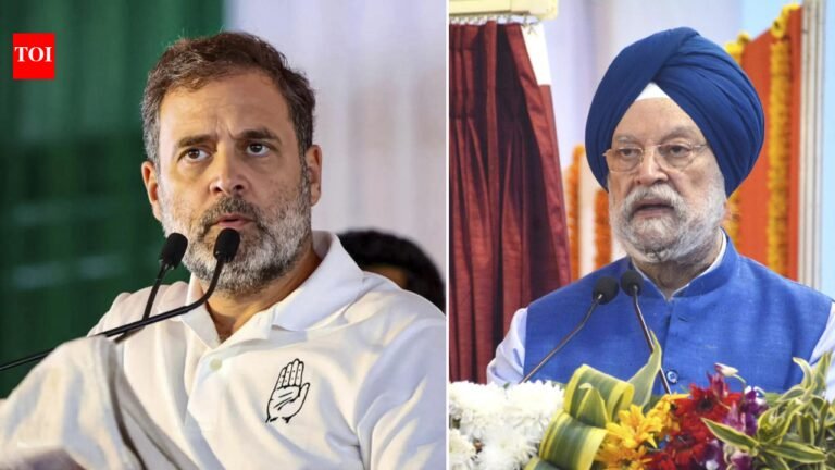 Evening News Report: Hardeep Singh Puri responds to Rahul Gandhi’s claims about ‘Epstein meeting’ and more | India News