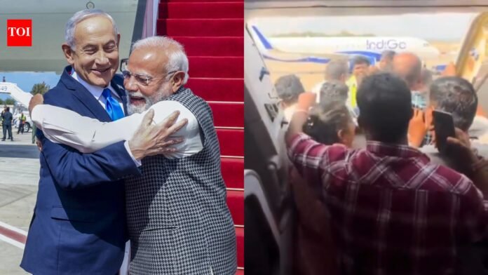 Evening News Report: PM Modi arrives in Israel for two-day visit; over 200 IndiGo passengers stranded for 5 hours and more | India News