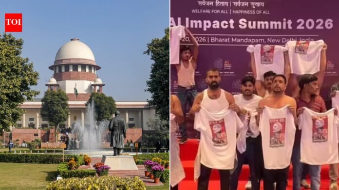 Evening News Report: SC orders judicial officers to discharge SIR duties in Bengal; Center slams Congress for 'topless' protest at AI summit India News