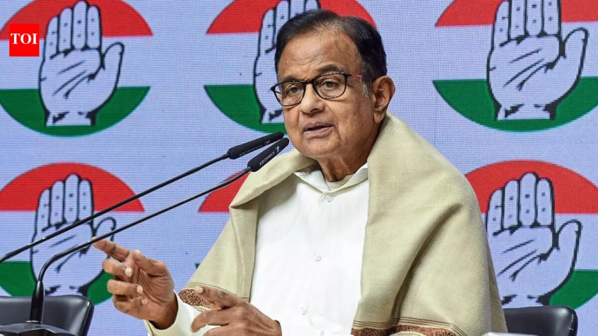FM Sitharaman forgets last year's promises: Chidambaram | India News