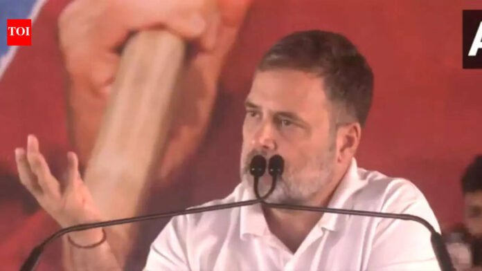 Farmers-death-warrant-Rahul-Gandhi-attacks-PM-Modi-at-Bhujab.jpg 'Farmers' death warrant': Rahul Gandhi attacks PM Modi at Bhujab rally; questions India-US trade deal