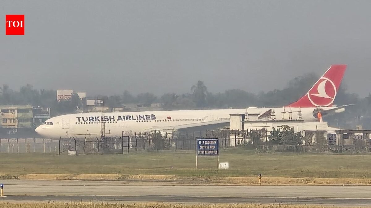 'Fire in right engine': Turkish Airlines with 236 people on board makes emergency landing in Kolkata India News