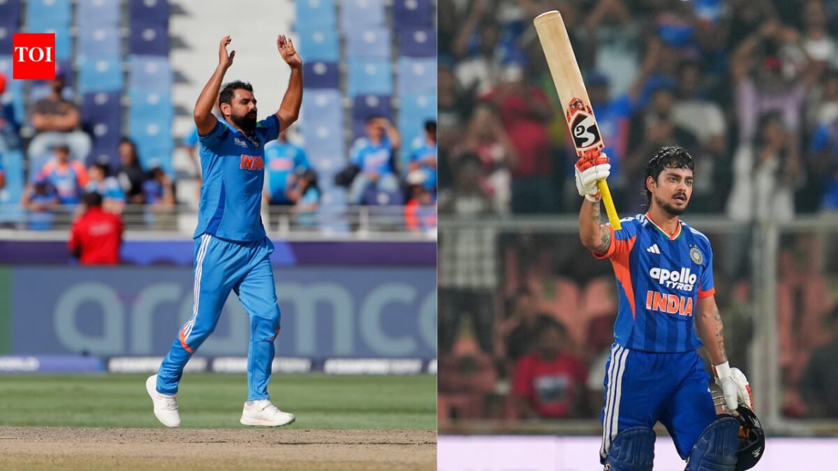 Five players including Mohammed Shami, Ishan Kishan removed from BCCI central contracts Cricket News