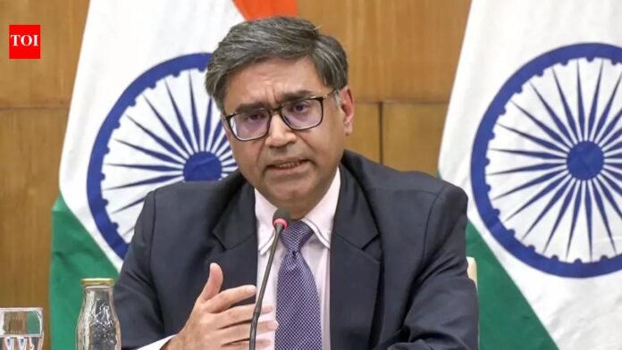 Foreign Secretary Vikram Misri: Petroleum strategy is guided by national interest India News

