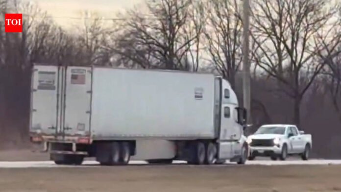 'Foreign truck driver' drove the wrong way on Missouri highway and went miles over the speed limit: 'Can't read basic road signs'