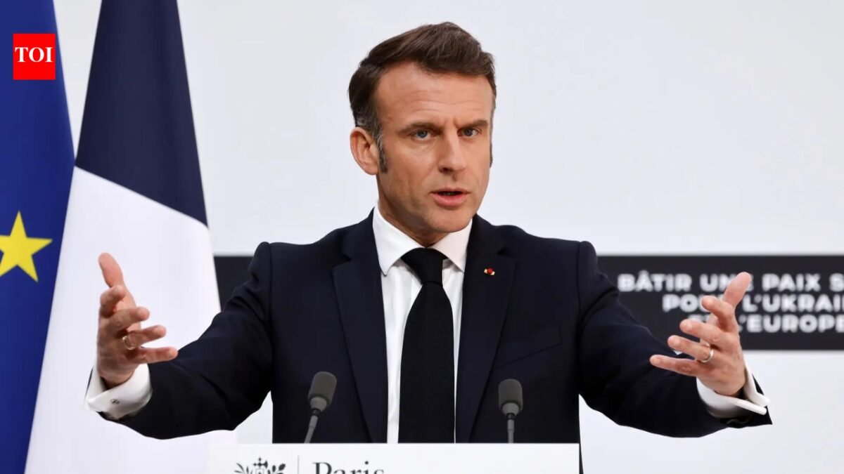 French President Emmanuel Macron slams social media platforms at AI summit News of the World