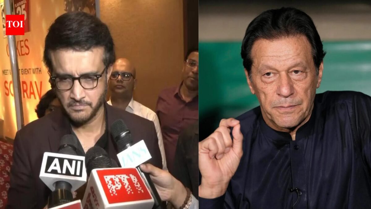 'He must be looked after and respected': Sourav Ganguly backs Imran Khan's appeal Cricket News