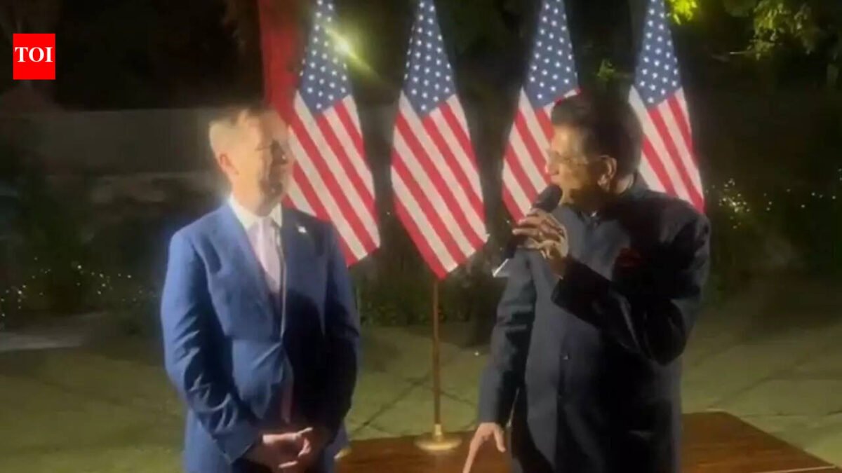 'If you reduce reciprocal tariffs to zero...': Piyush Goyal's brazen 18% attack on US Ambassador Sergio Gor | India News