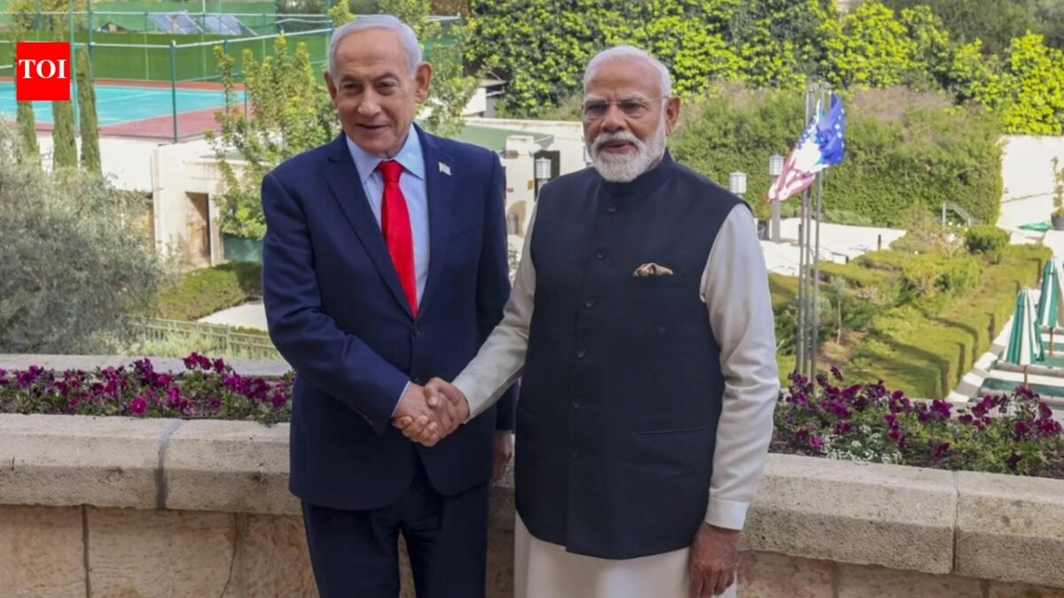 India, Israel upgrade ties; PM backs Gaza peace plan India News