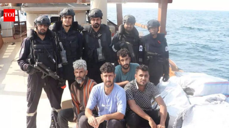 Indian Coast Guard seizes ship with Iranian crew; smuggled cigarettes worth crores seized | India News