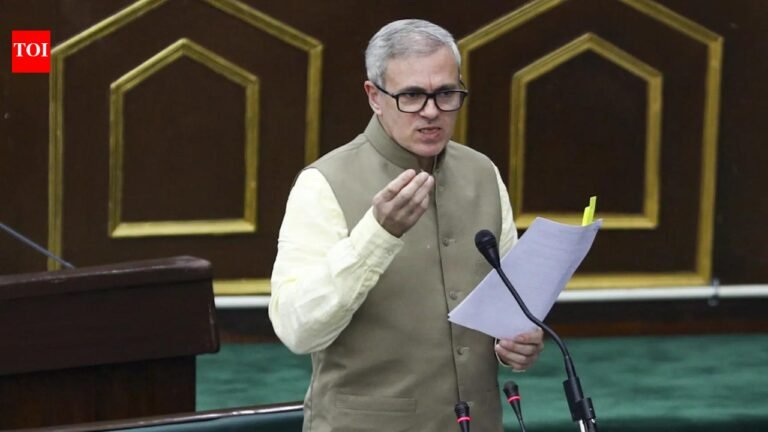 J&K: CM Omar Abdullah receives rare praise from BJP MLA for Amarnath Yatra fund allocation | India News