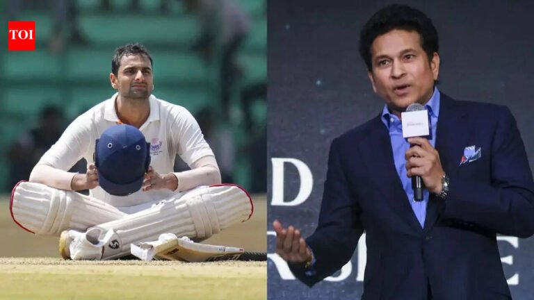 ‘Kashmir willow has been a part of it’: Tendulkar praises J&K after Ranji win