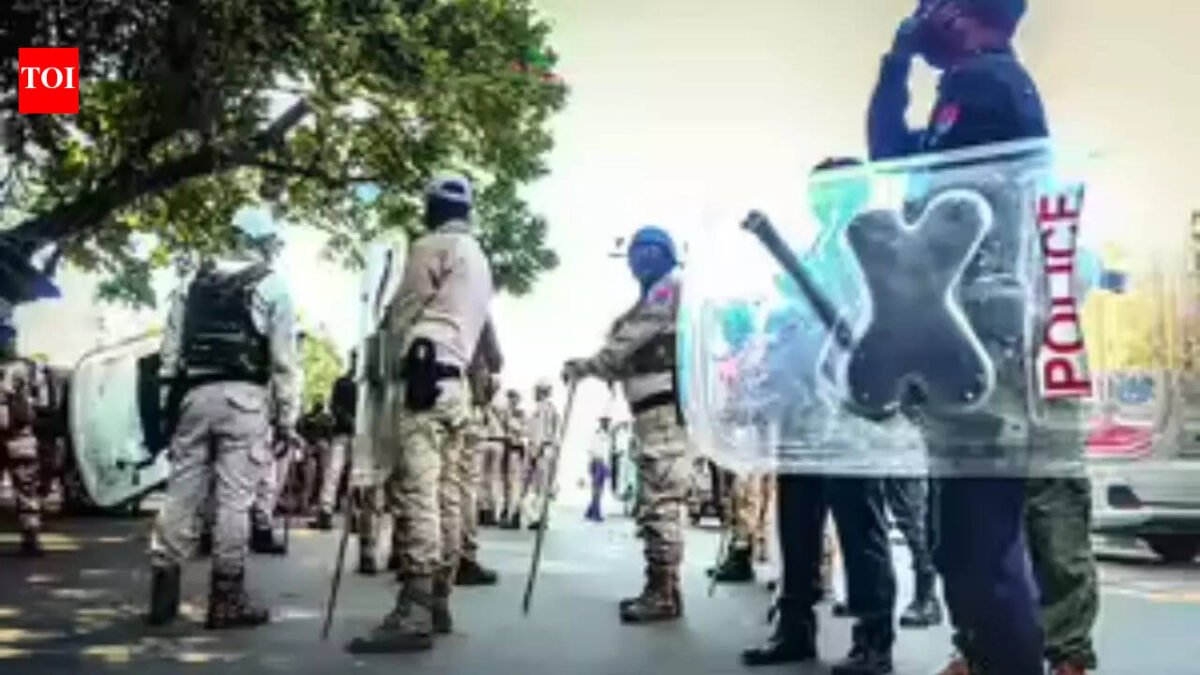 Manipur violence: Police clash with mob during protests over deputy CM appointment India News