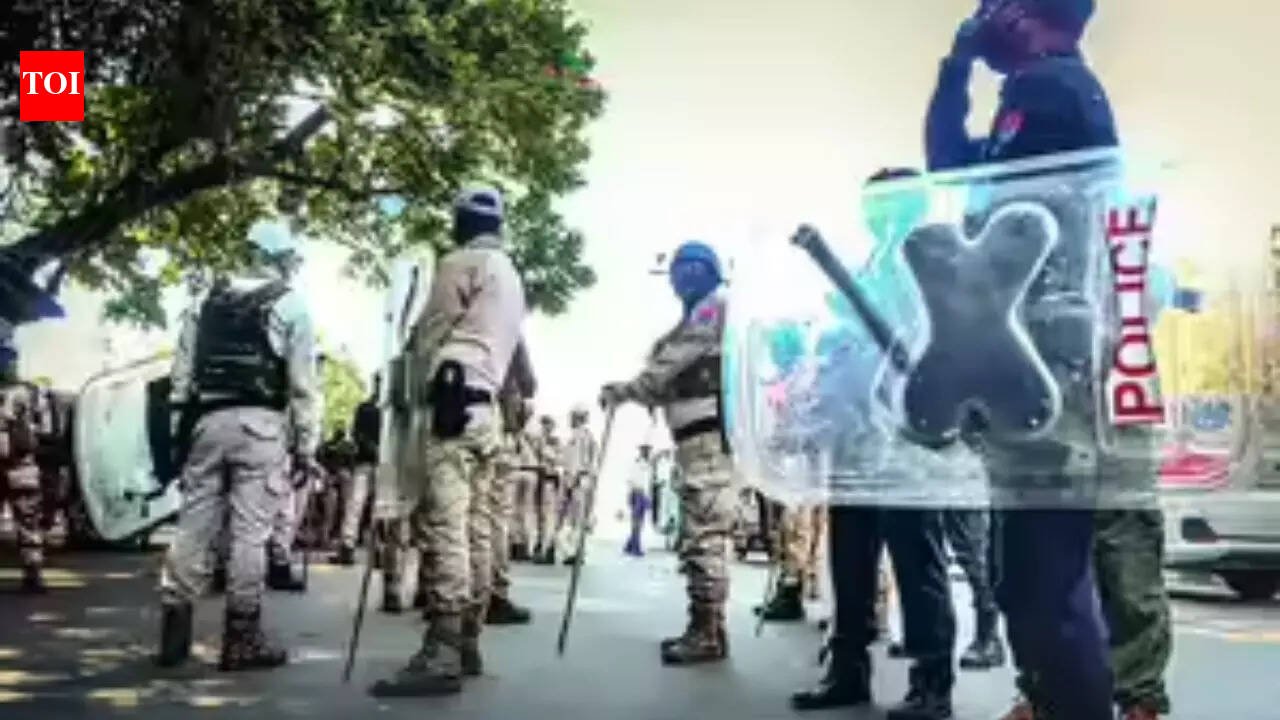 Manipur violence: Police clash with mob during protests over deputy CM appointment India News

