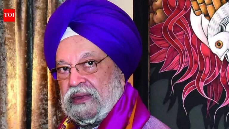 Meeting Jeffrey Epstein as part of international organization delegation: Hardeep Singh Puri | India News