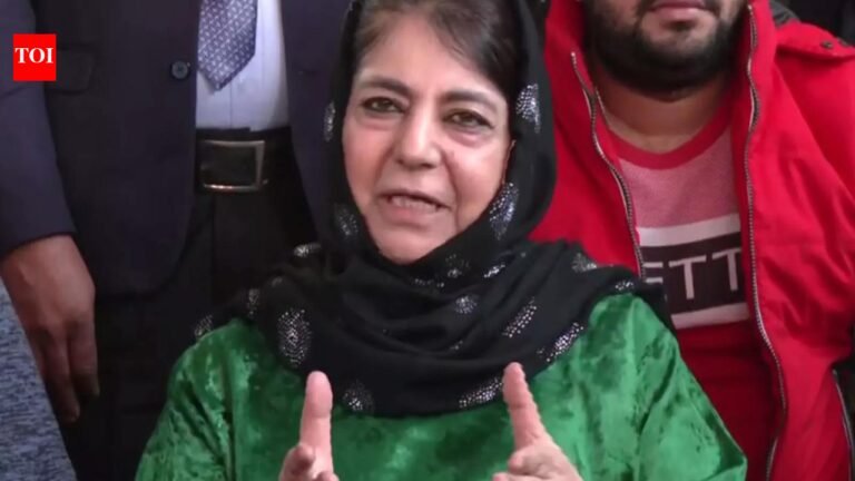 Mehbooba, Tarigami oppose PM’s visit to Israel | India News
