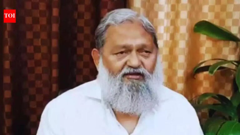 ‘Mera order sare Haryana mein chalta hai’: Anil Vij clashes with Kaithal SP Upasna over police suspension – Video | India News