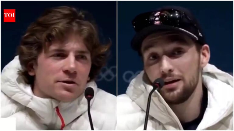 ‘Mixed emotions’: US ski team’s Hunter Hess says wearing flag does not mean supporting all US policies, sparking calls for Olympics boycott