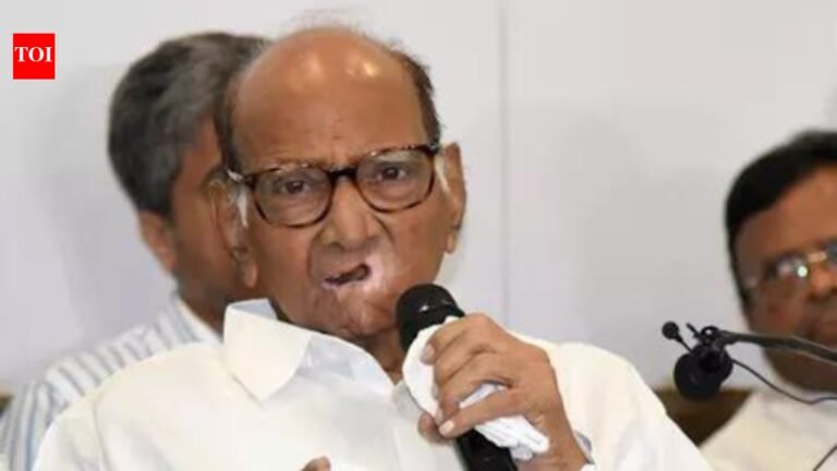 NCP(SP) chief Sharad Pawar hospitalized in Pune due to health issues India News