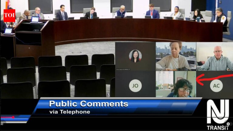 Nala: ‘Looks like an incompetent Indian…’: Shanti Nala sparks controversy by attending NJ Transit Commission meeting online