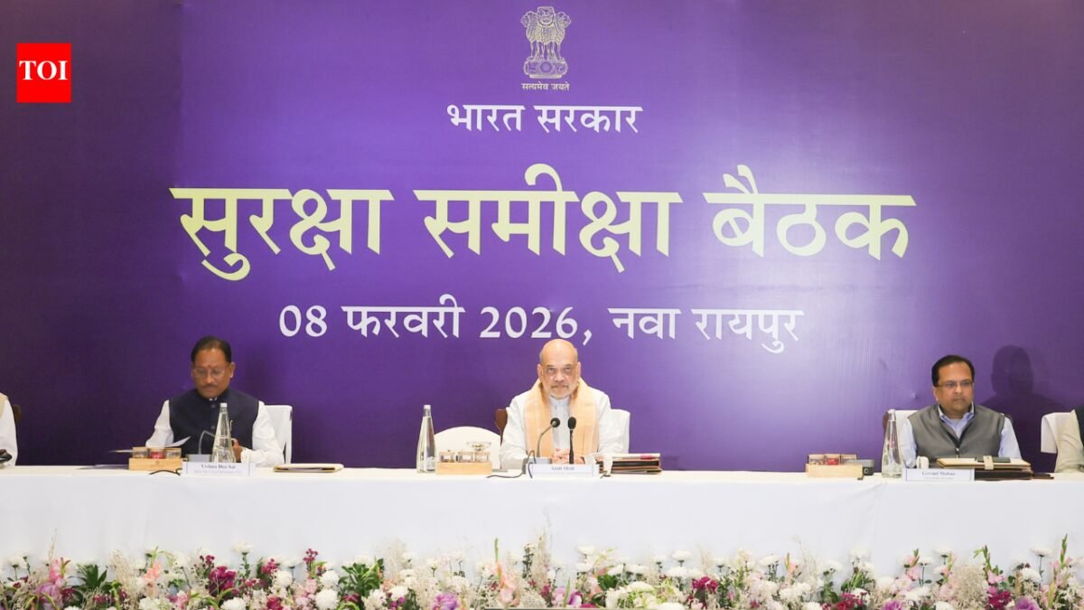 'Nazism will be eradicated by March 31', Amit Shah says after Raipur security review India News