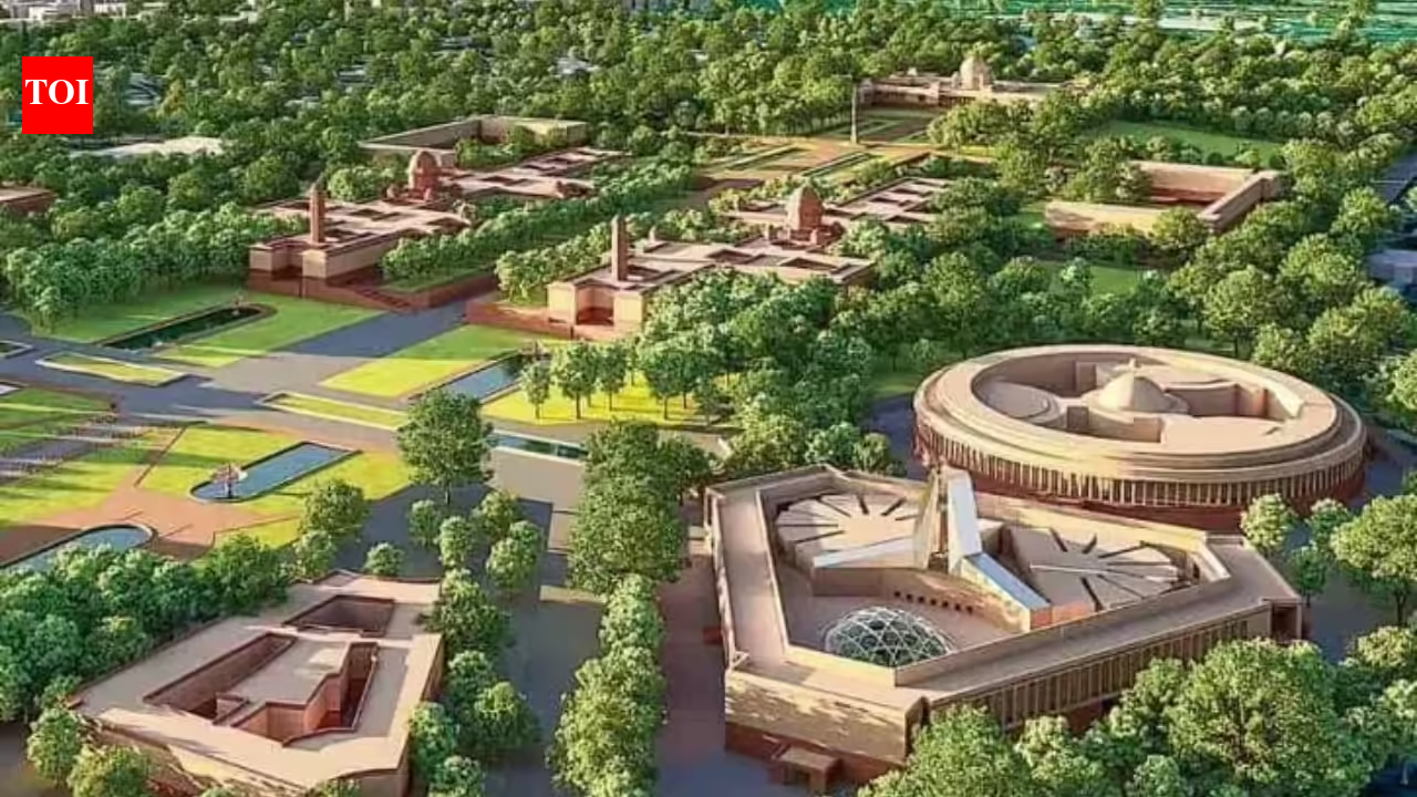 Nearly 101 acres of land use changed in Central Vista area | India News