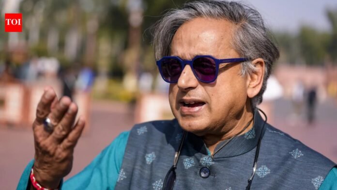 'Neither my language nor my voice': Shashi Tharoor flagged for fake AI video claiming he praised Pakistan for boycotting T20 World Cup | India News