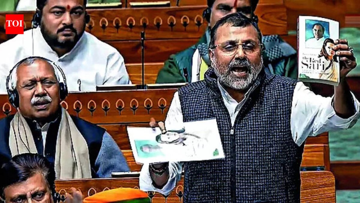 Nisikant takes a page from Rahul's book to attack Congress | India News