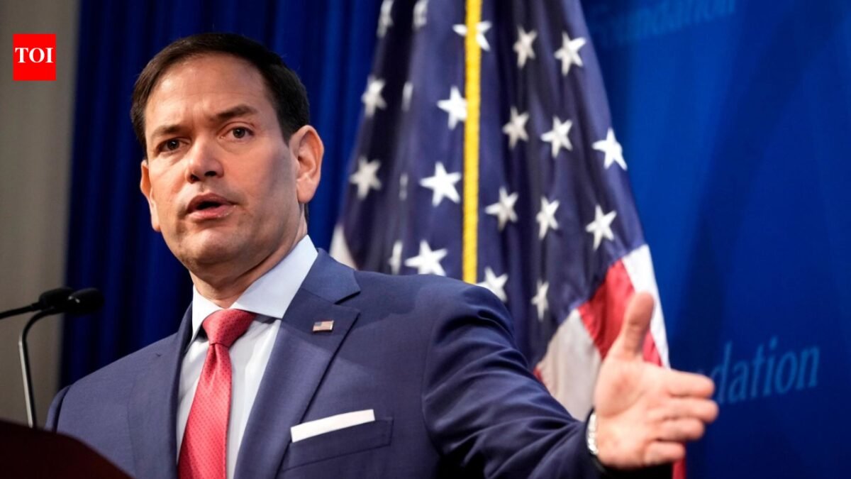'No one has the right to...': US Secretary of State Marco Rubio stresses that visas are not a 'privilege'