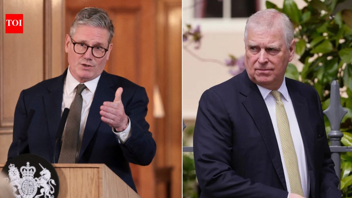 'No one is above the law': UK Prime Minister Keir Starmer says before ex-Prince Andrew Mountbatten-Windsor's arrest over links to Epstein