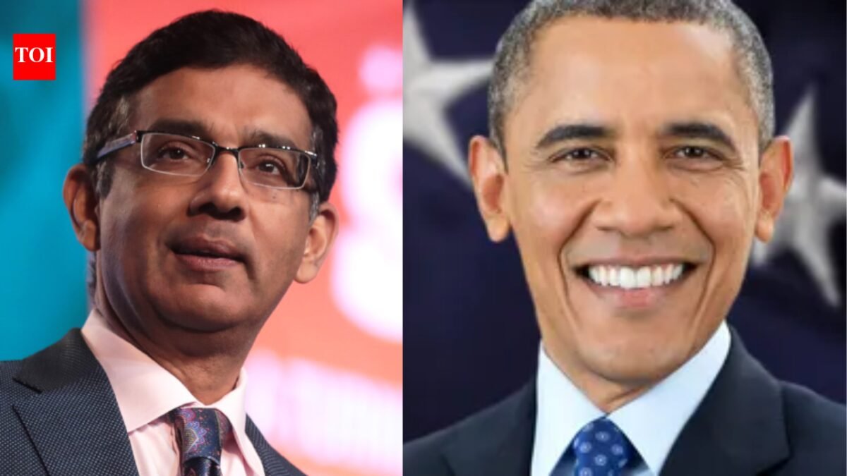 'Only complain if it's Indian': Dinesh D'Souza sparks controversy by calling Trump's 'racist' AI video targeting Obama 'harmless'