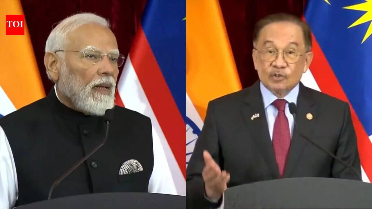 PM Modi holds talks with Malaysian PM Anwar Ibrahim on hot topics including defence, economy and ASEAN India News