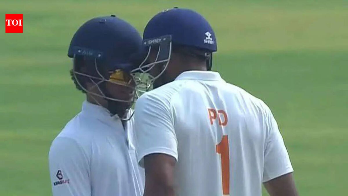 Paras Dogra J&K captain headbutts Karnataka fielder: Ranji Trophy final | Cricket News