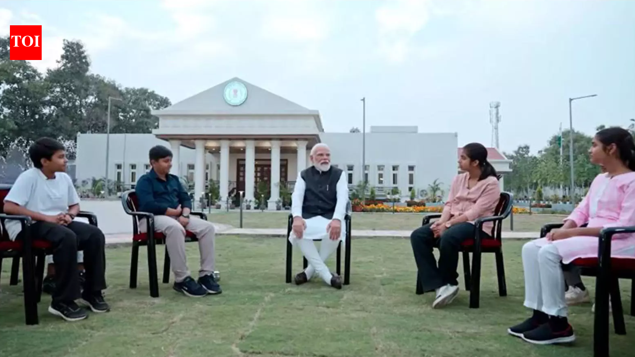 Pariksha Pe Charcha: PM Modi interacts with students in new program; talks about discipline, leadership | India News